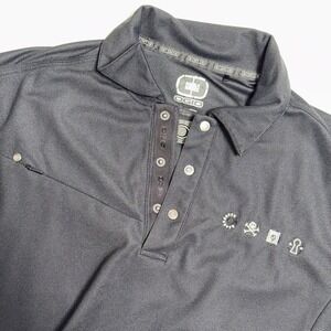 OGIO Mens DEFCON Conference Performance Polo Shirt Black OG102 Medium